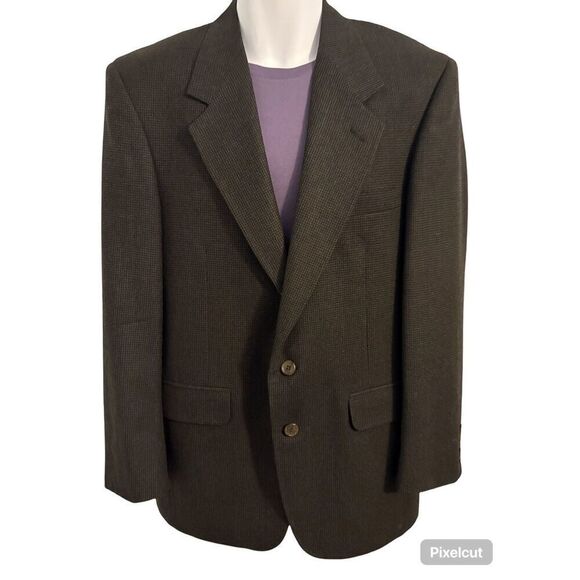 Evan Picone Other - Gorgeous Brown Vintage 100% Wool Evan Picone Sports Coat. 38 Regular. 2 button.
